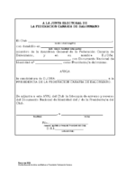 Modelo Aval Club Presidente Canaria